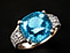 Ringe mit Farbsteinen – Topas