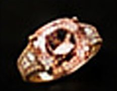 Ringe mit Farbsteinen – Morganit