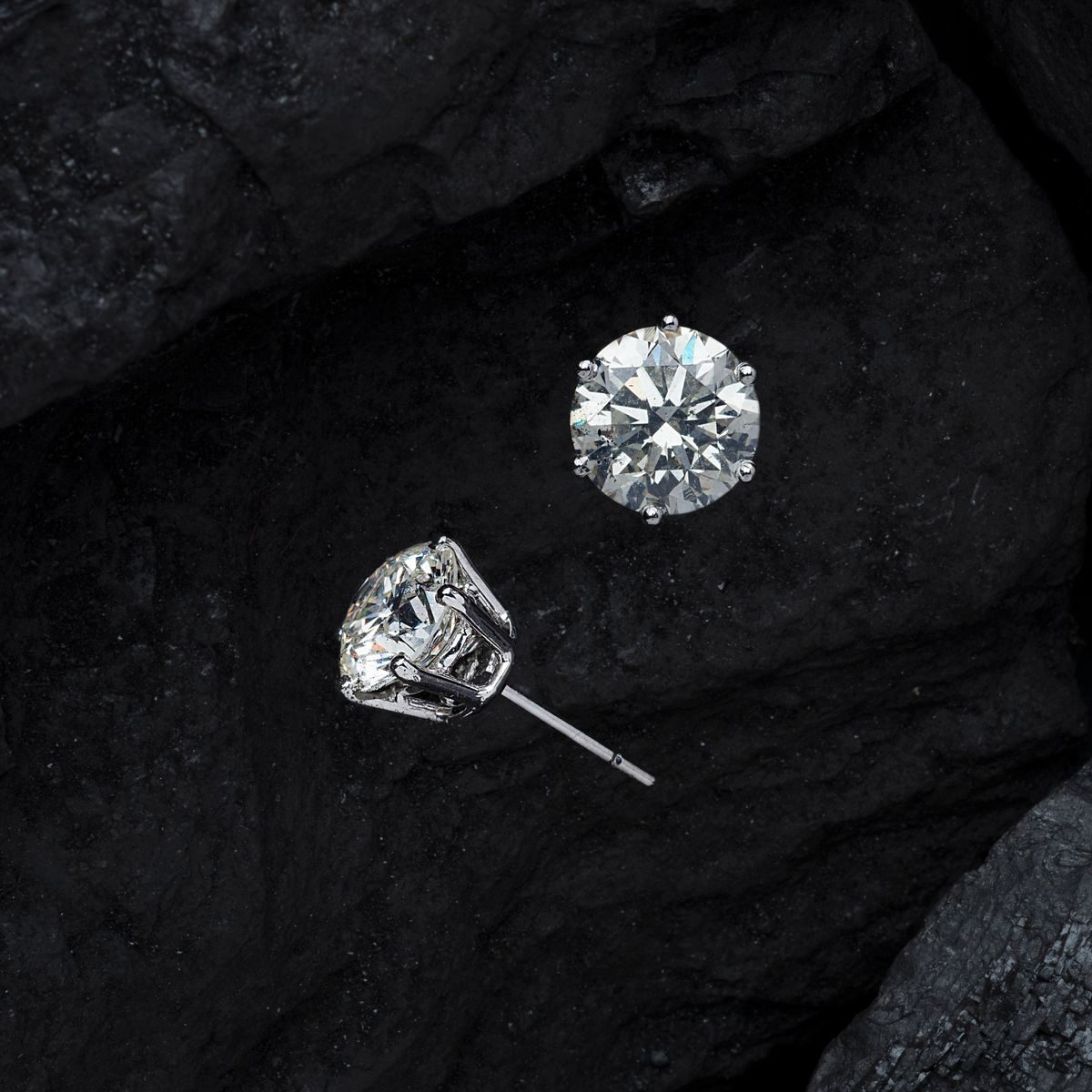 Diamant-Ohrstecker
