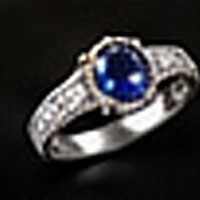 Verlobungsringe – Saphir & Diamant